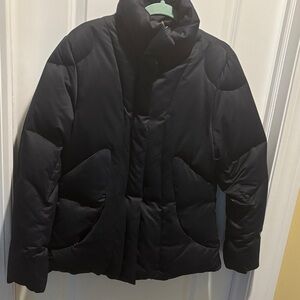 Calvin Klein Women's Navy Blue Puffer Jacket
